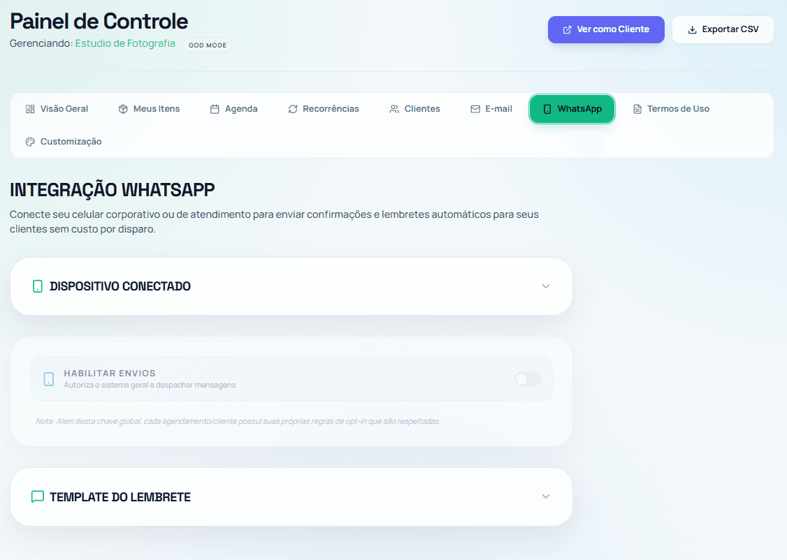 Ambiente com Notebook
